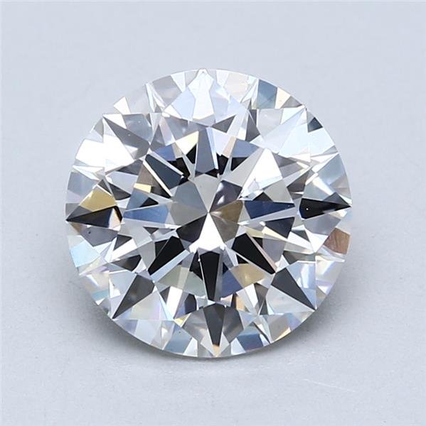 2.72ct E SI1 Rare Carat Ideal Cut Round Lab Grown Diamond