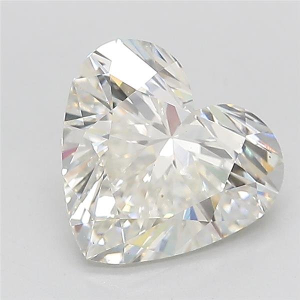 2.01ct H VS2 Rare Carat Ideal Cut Heart Lab Grown Diamond