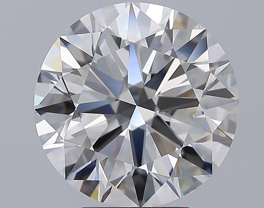 5.00ct D VS2 Rare Carat Ideal Cut Round Diamond