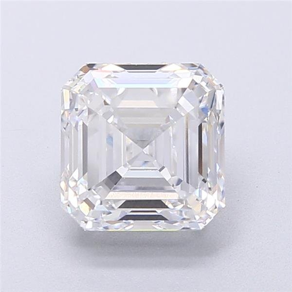 2.51ct D VVS2 Very Good Cut Asscher Lab Grown Diamond