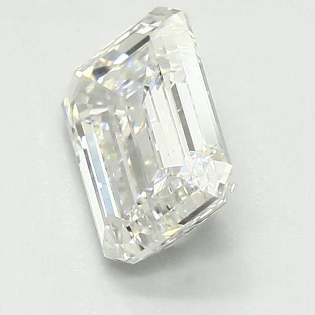 1.74ct F VS1 Excellent Cut Emerald Lab Grown Diamond
