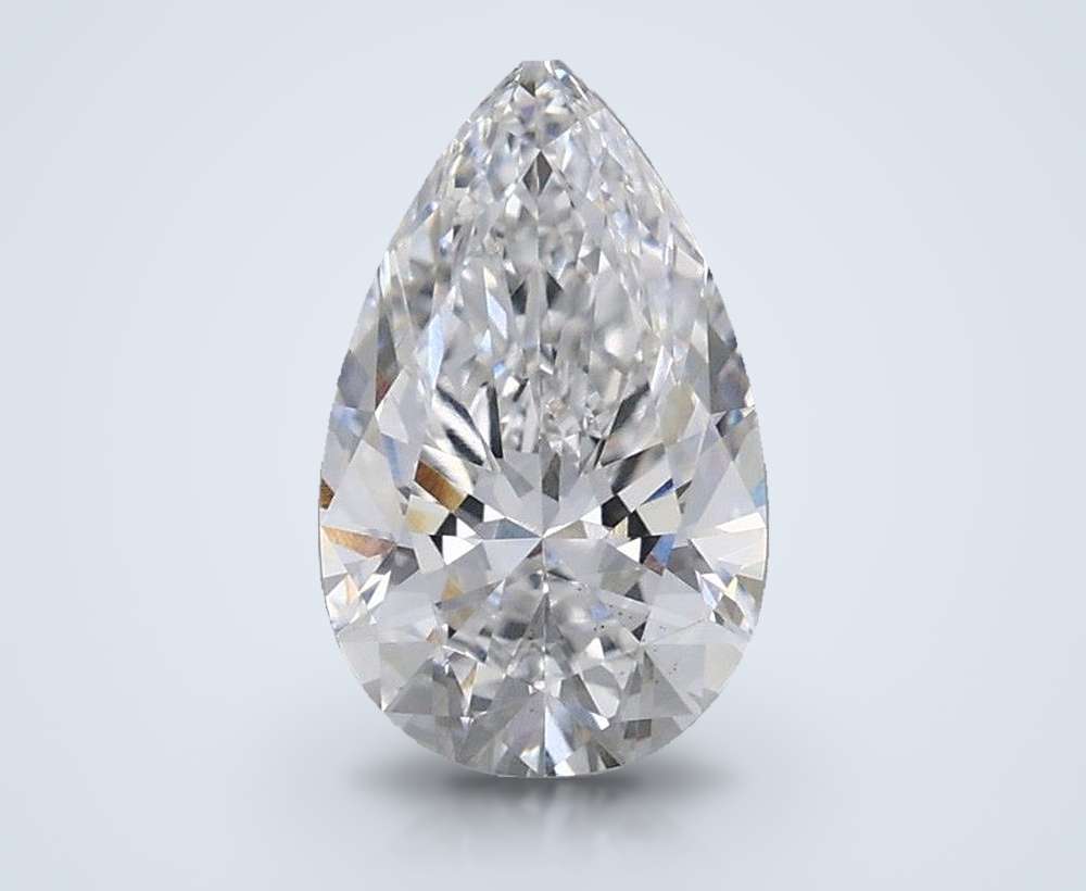 1.64 Carat Pear Lab Diamond