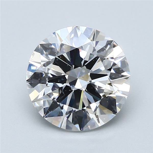 3.20ct E SI1 Rare Carat Ideal Cut Round Diamond