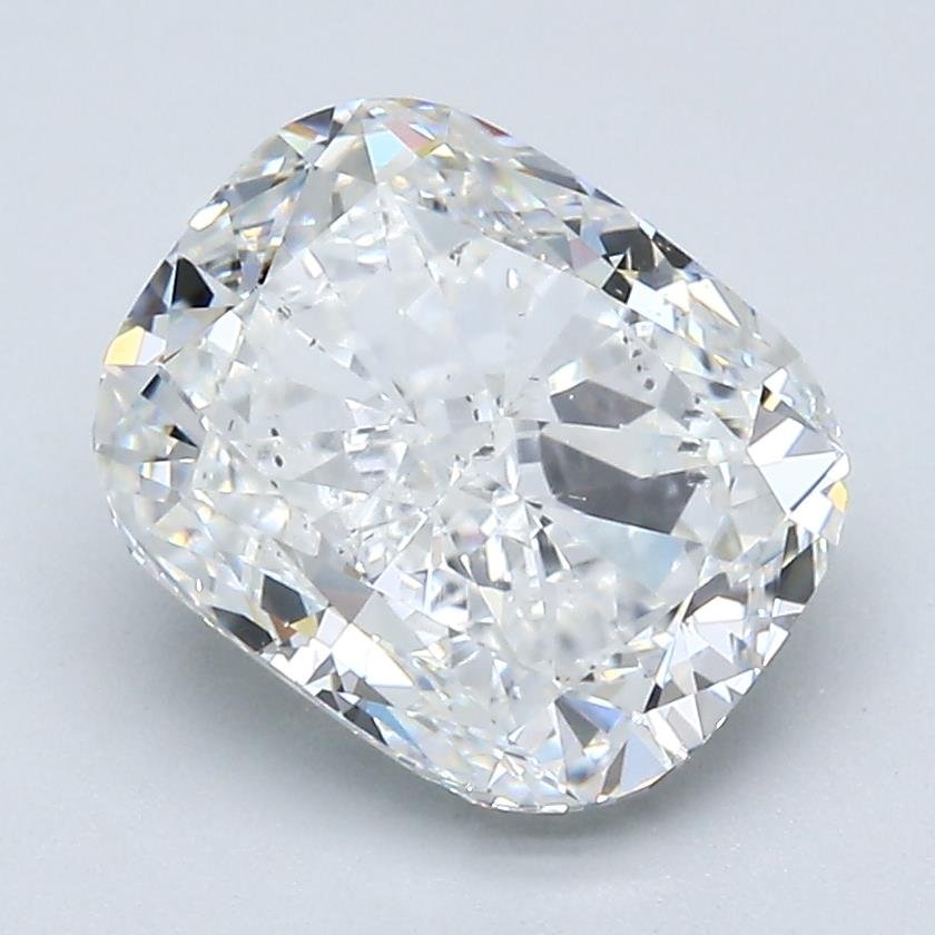 3.02ct F SI2 Very Good Cut Cushion Diamond