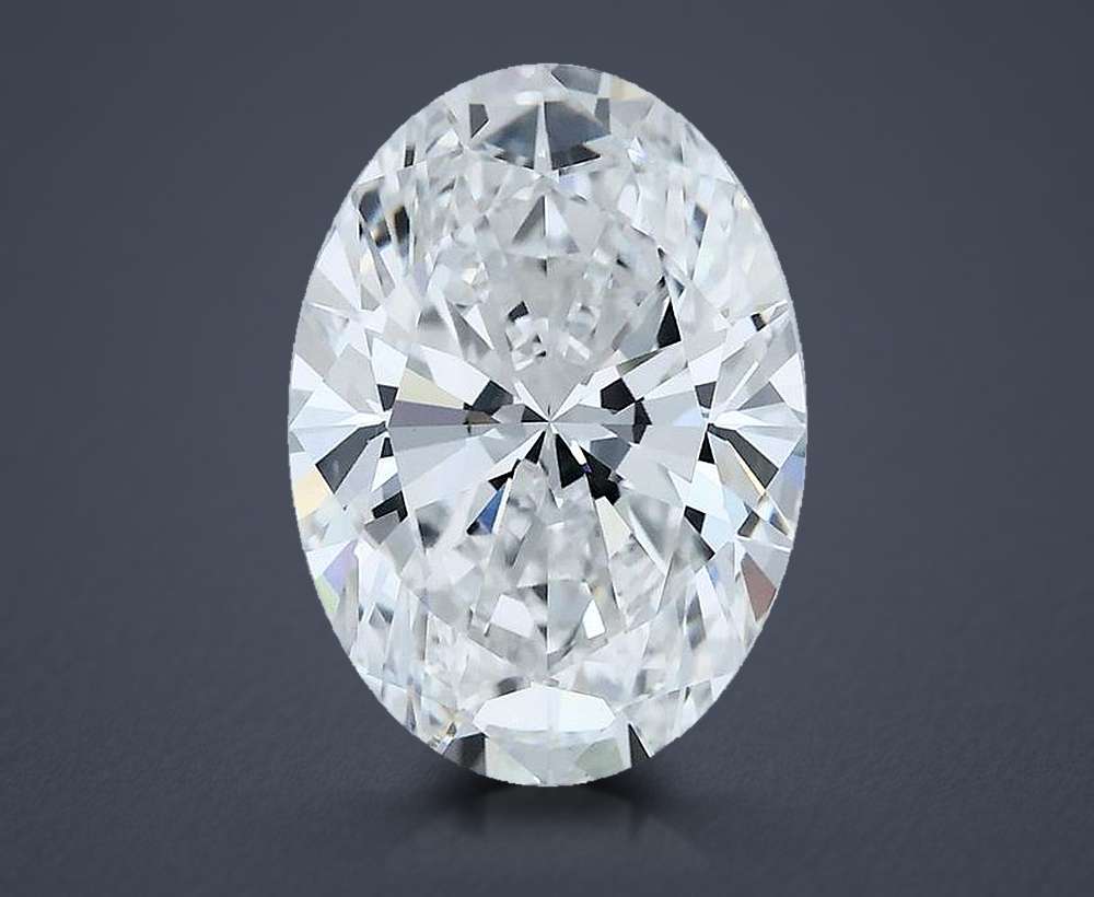 4.00 Carat Oval Lab Diamond