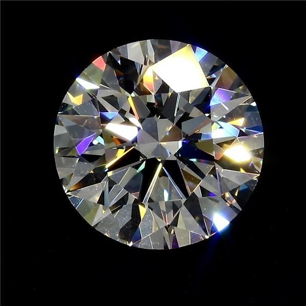 4.71ct J VVS1 Rare Carat Ideal Cut Round Diamond