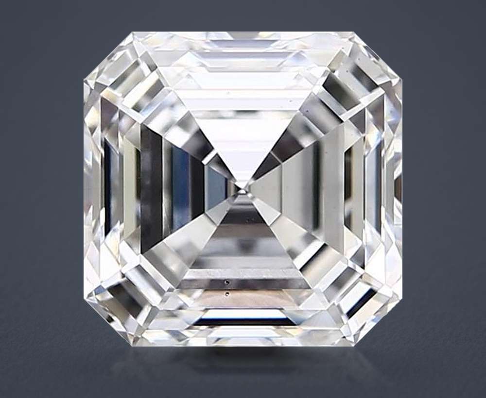 5.02 Carat Asscher Lab Diamond