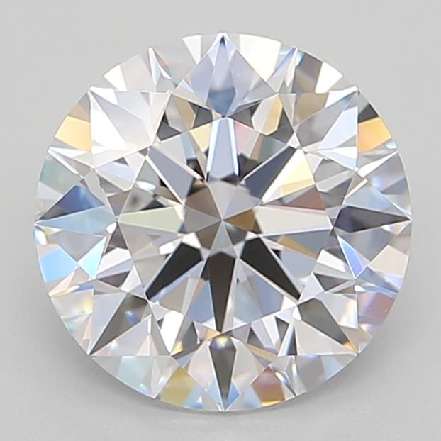 2.22ct D IF Rare Carat Ideal Cut Round Lab Grown Diamond