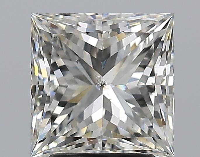 2.51ct I SI2 Rare Carat Ideal Cut Princess Diamond
