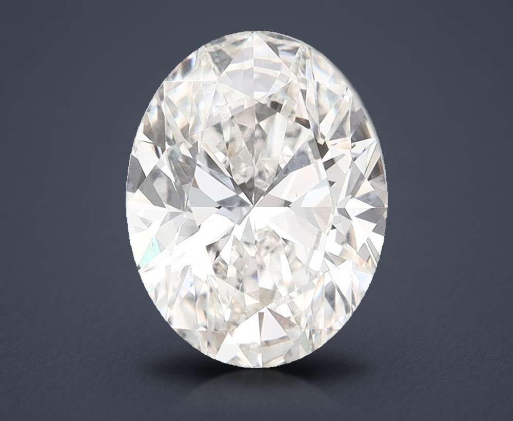 3.51 Carat Oval Lab Diamond