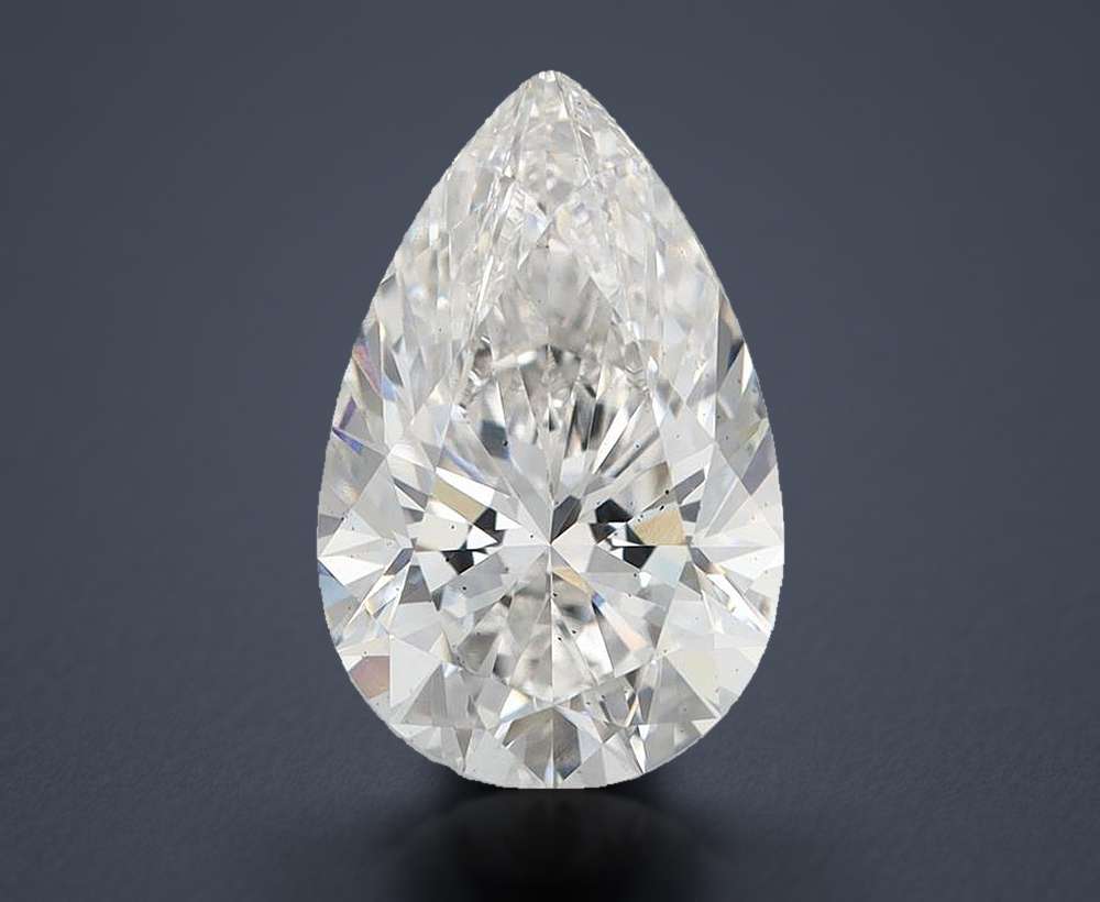 4.01 Carat Pear Lab Diamond