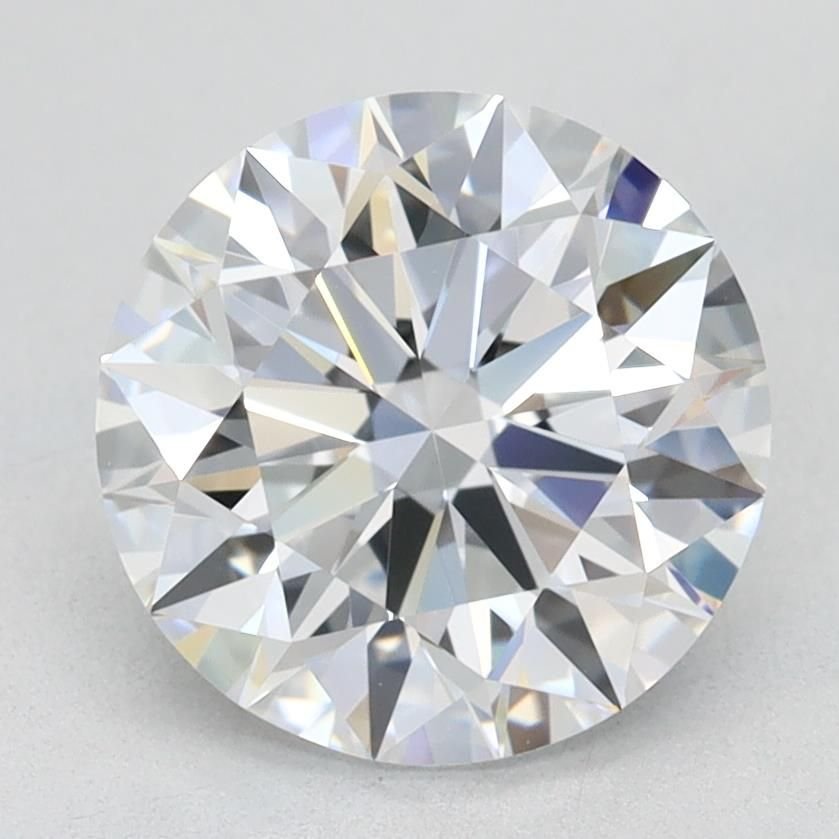 2.01ct D VVS1 Rare Carat Ideal Cut Round Lab Grown Diamond