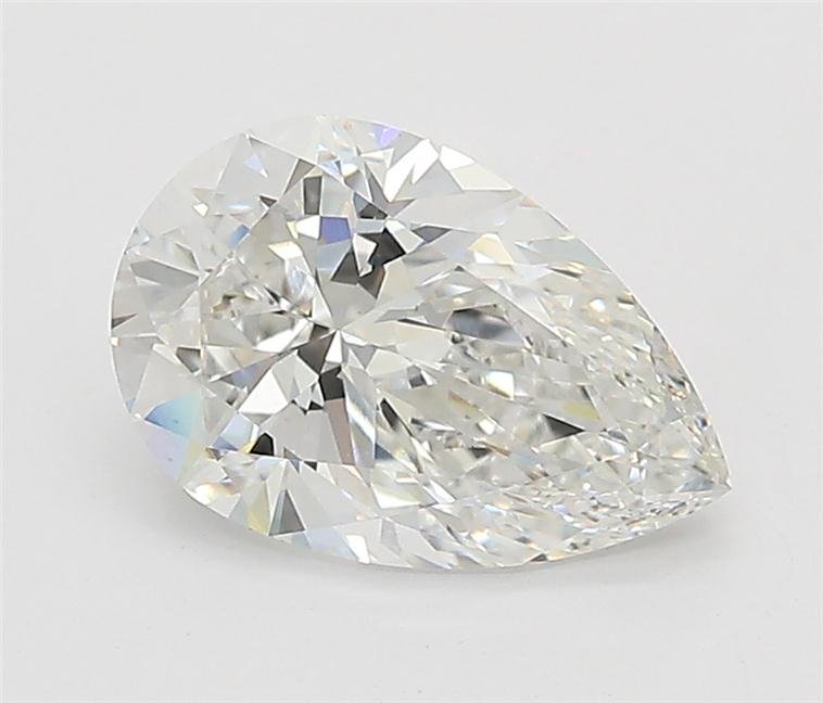 1.83ct E VS1 Rare Carat Ideal Cut Pear Lab Grown Diamond