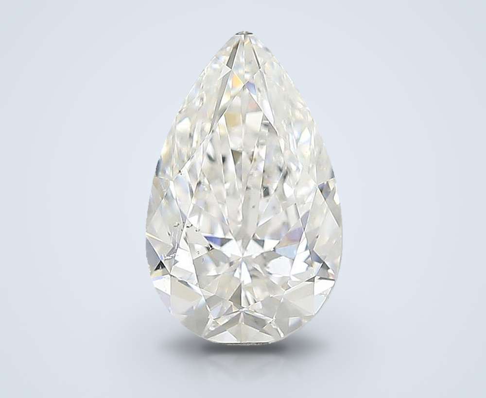 2.51 Carat Pear Natural Diamond
