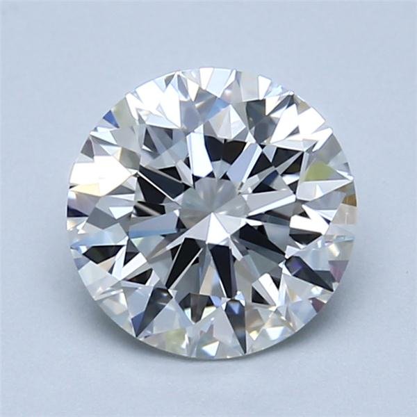 1.72ct F IF Rare Carat Ideal Cut Round Diamond