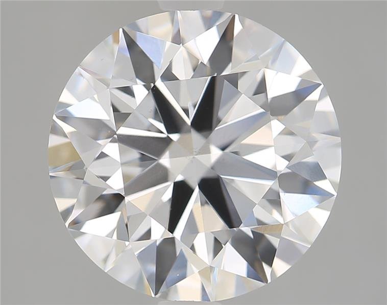 3.56ct D VS2 Rare Carat Ideal Cut Round Lab Grown Diamond