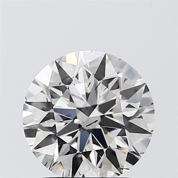 1.71ct F SI1 Rare Carat Ideal Cut Round Lab Grown Diamond