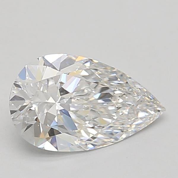 1.10ct D VS2 Rare Carat Ideal Cut Pear Lab Grown Diamond