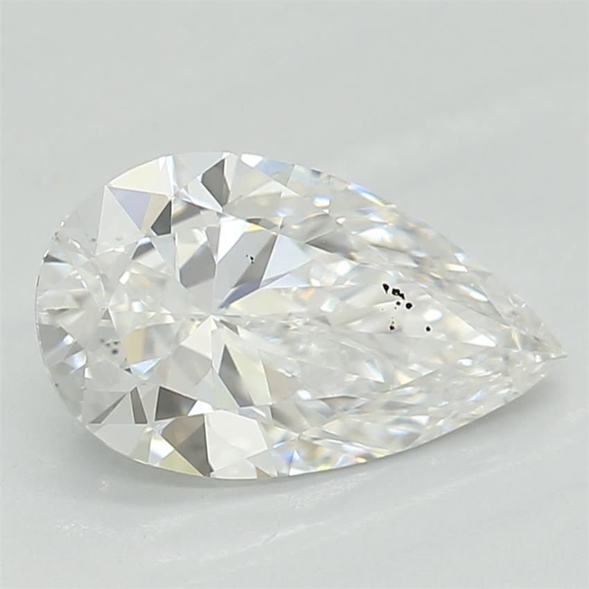 0.84ct D VS1 Rare Carat Ideal Cut Pear Lab Grown Diamond