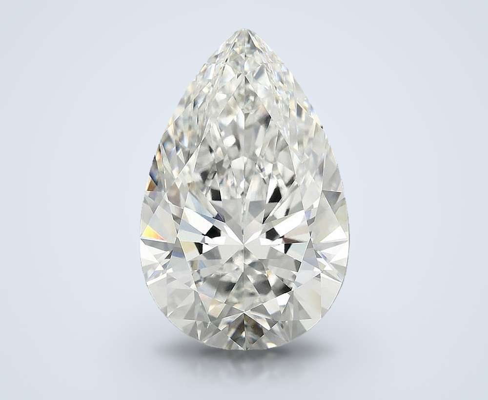 9.33 Carat Pear Lab Diamond