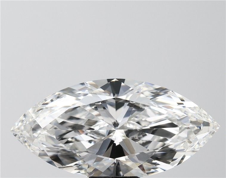 12.14ct E VVS2 Rare Carat Ideal Cut Marquise Lab Grown Diamond