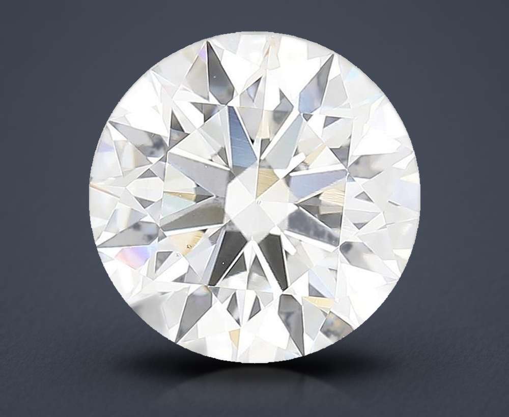 4.40 Carat Round Lab Diamond