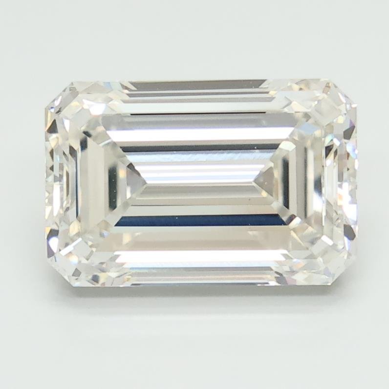 3.02ct G VS1 Rare Carat Ideal Cut Emerald Lab Grown Diamond