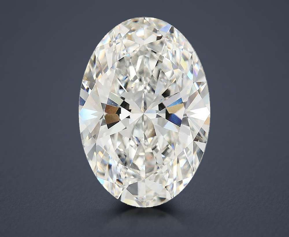 8.19 Carat Oval Lab Diamond