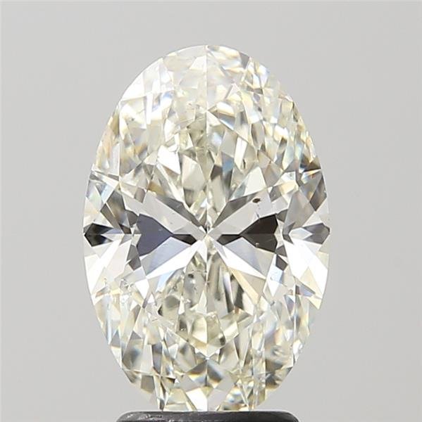 3.02ct K SI2 Excellent Cut Oval Diamond