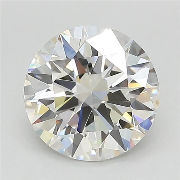 2.01ct F VS1 Rare Carat Ideal Cut Round Lab Grown Diamond
