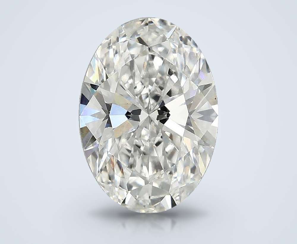 2.55 Carat Oval Lab Diamond