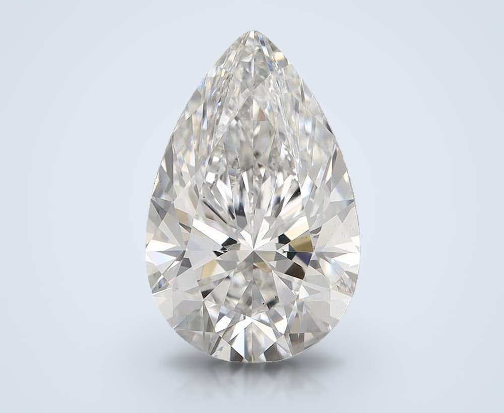 5.19 Carat Pear Lab Diamond
