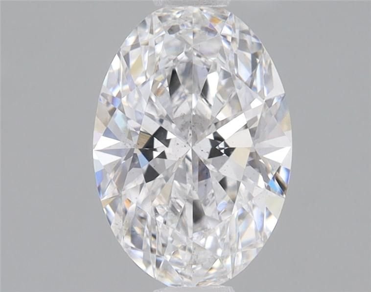 0.90ct E SI1 Rare Carat Ideal Cut Oval Lab Grown Diamond