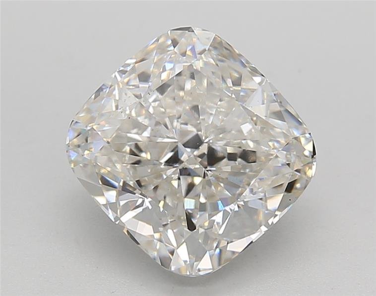 3.03ct H VS1 Rare Carat Ideal Cut Cushion Lab Grown Diamond