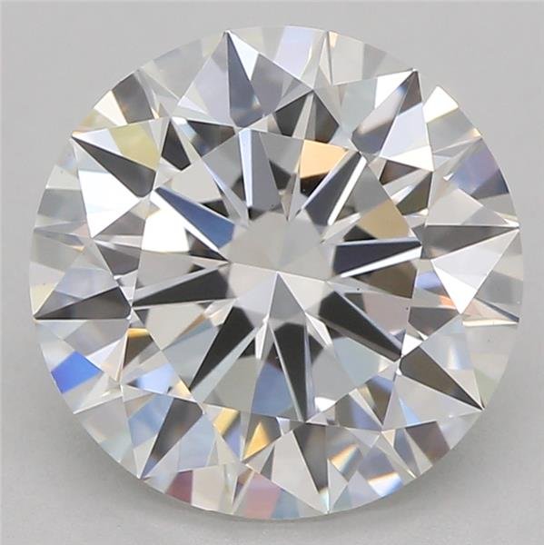 2.01ct E VS1 Rare Carat Ideal Cut Round Lab Grown Diamond