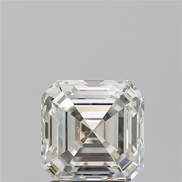 2.29ct J SI1 Rare Carat Ideal Cut Asscher Diamond
