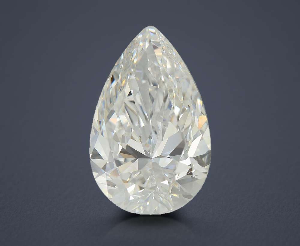 8.05 Carat Pear Lab Diamond