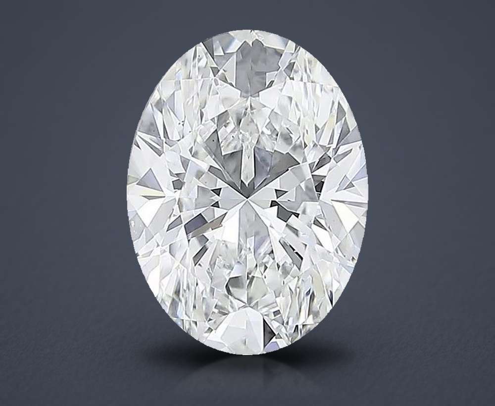4.51 Carat Oval Lab Diamond