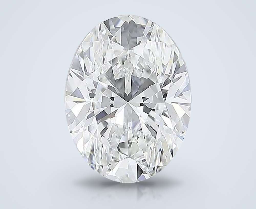 4.51 Carat Oval Lab Diamond