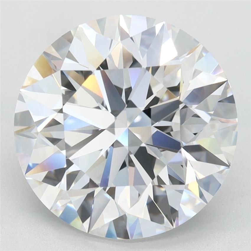 4.25ct E VVS2 Rare Carat Ideal Cut Round Lab Grown Diamond