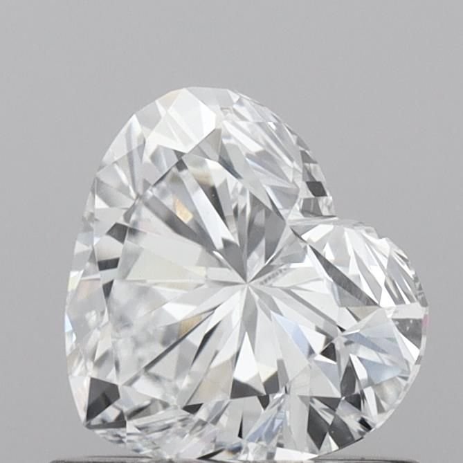 0.76ct D VVS1 Rare Carat Ideal Cut Heart Lab Grown Diamond