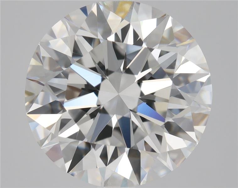 2.09ct F FL Rare Carat Ideal Cut Round Diamond