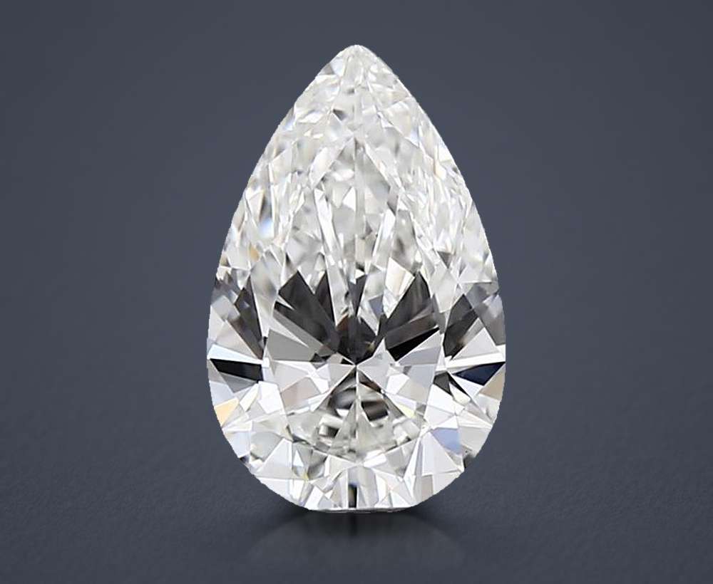 1.28 Carat Pear Lab Diamond