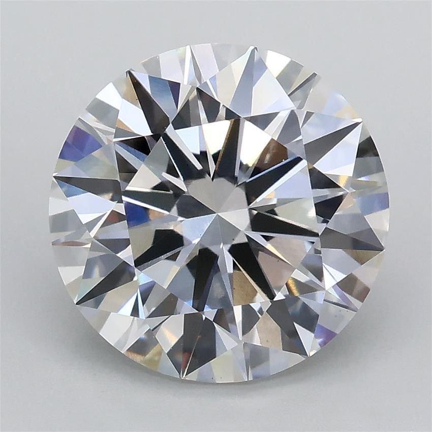 3.33ct F VS1 Rare Carat Ideal Cut Round Lab Grown Diamond