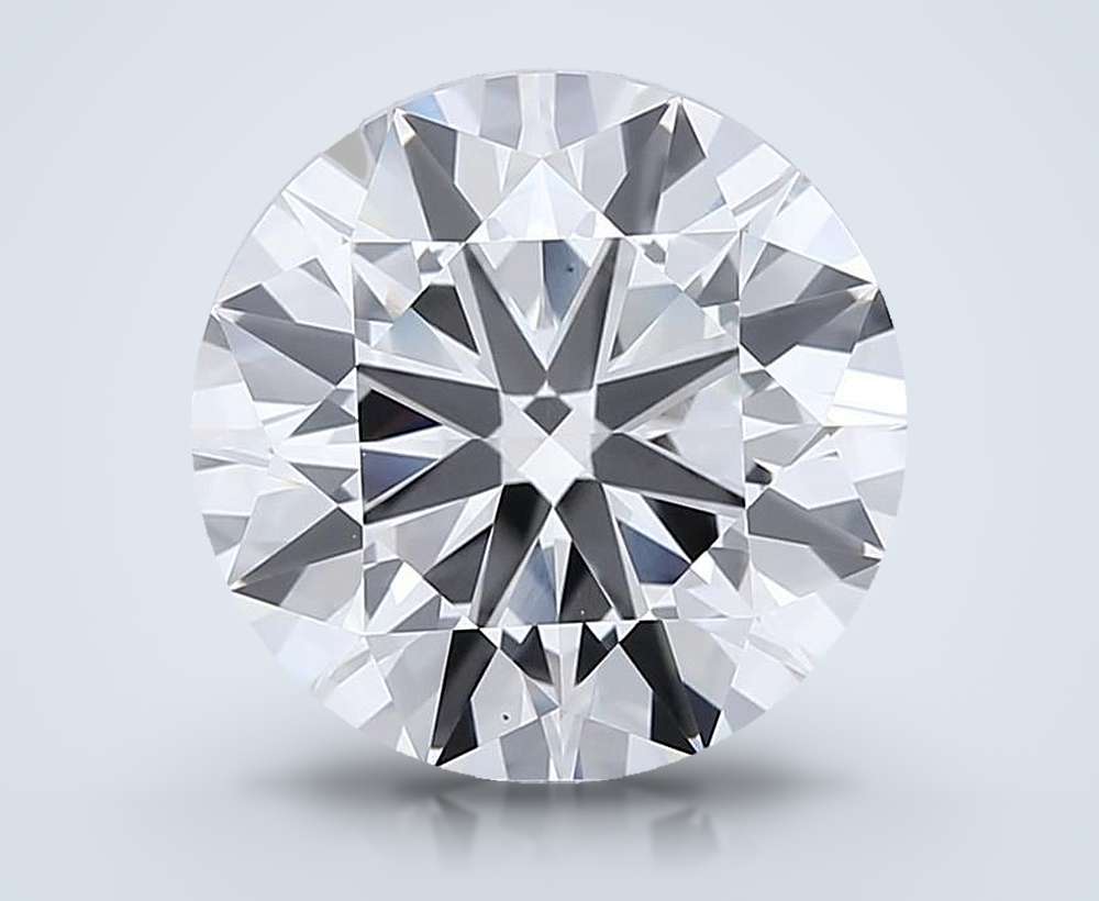 8.06 Carat Round Lab Diamond