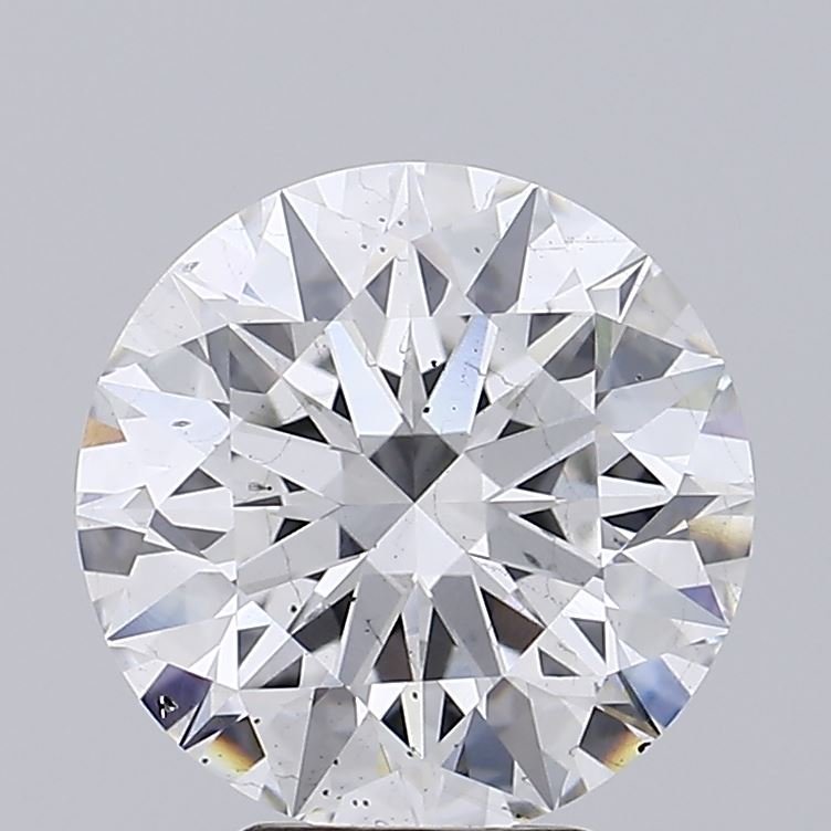 5.12ct G SI1 Rare Carat Ideal Cut Round Lab Grown Diamond