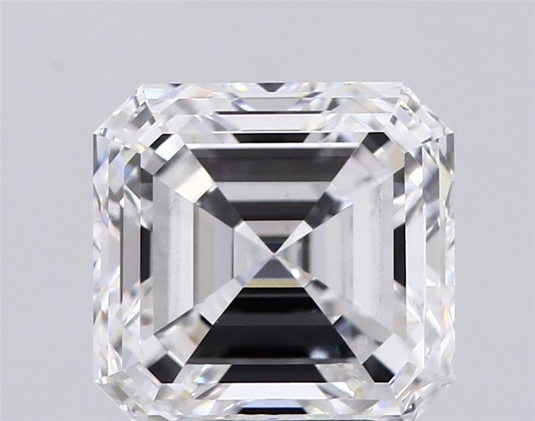 3.52ct D VS1 Very Good Cut Asscher Lab Grown Diamond