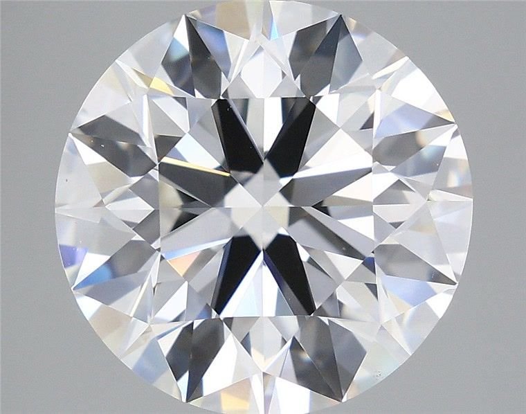 6.70ct G VS2 Rare Carat Ideal Cut Round Diamond
