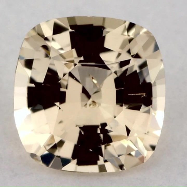 1.42 Carat Yellow Cushion Sapphire
