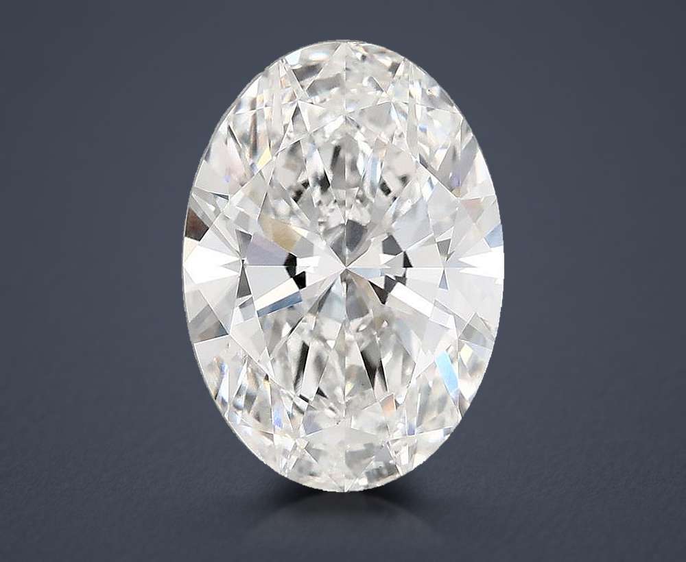 5.00 Carat Oval Lab Diamond